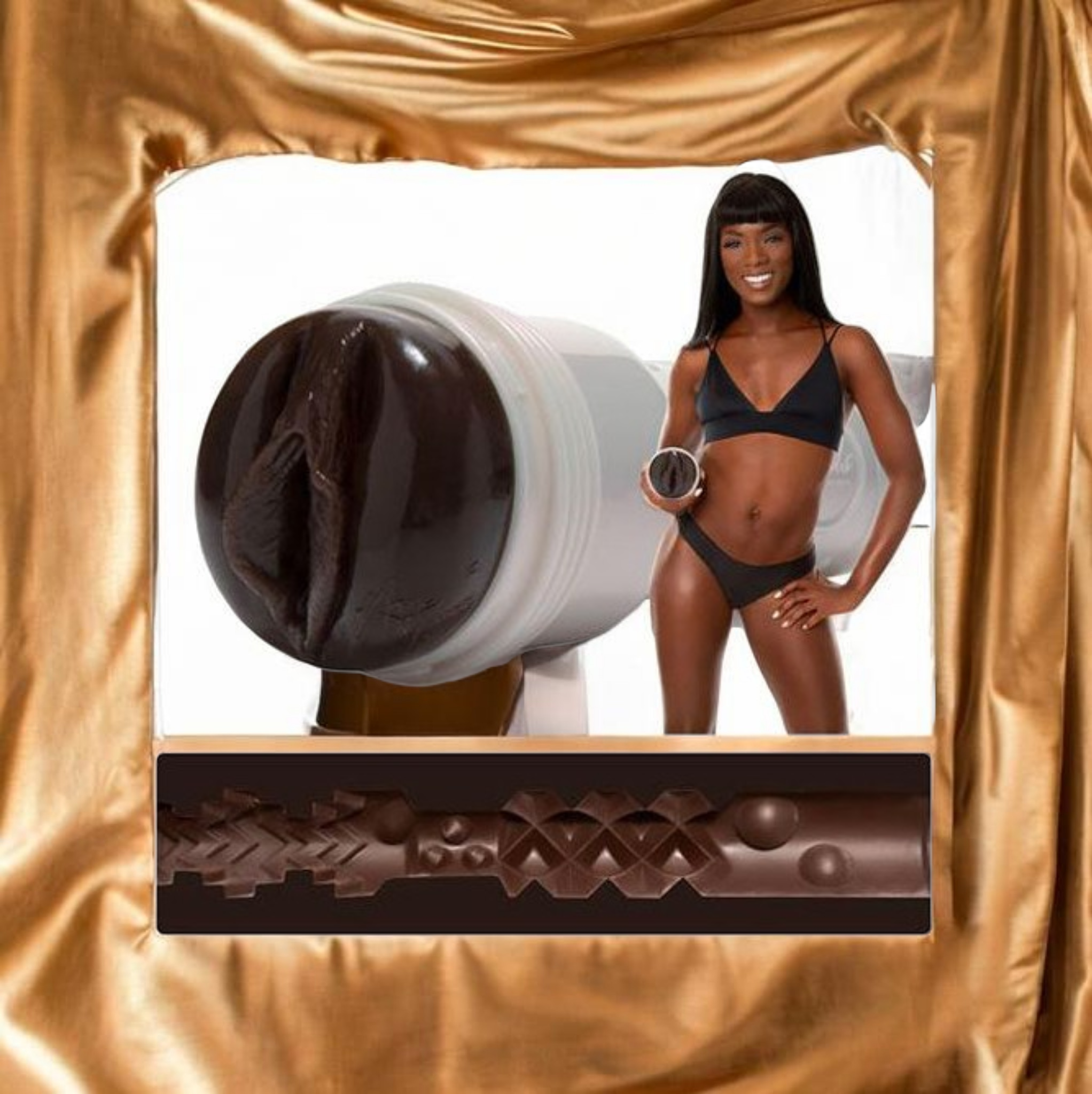 Ana Foxxx Silk Fleshlight Girl Masturbator