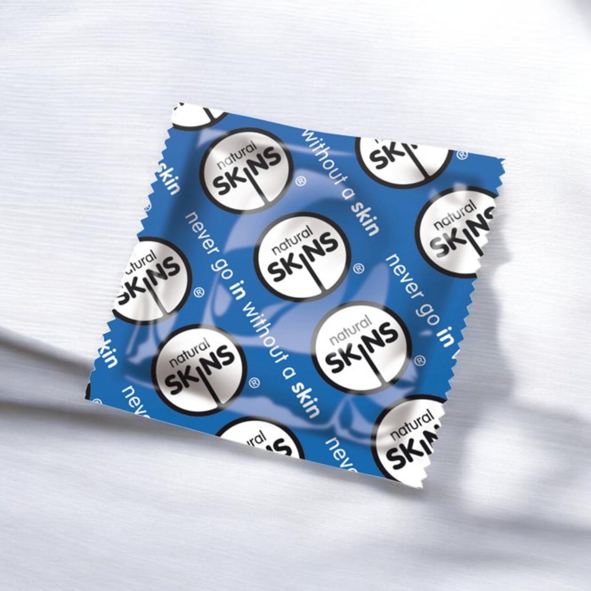 Skins Condoms Natural x50 (Blue)